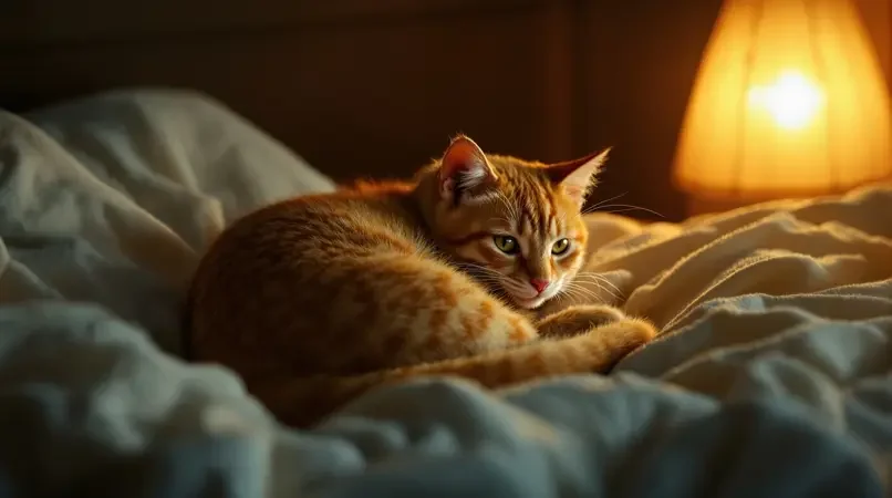 深夜的猫 - 一只猫的陪伴 - 蜜梨直播 深夜的猫 - 蜜梨直播